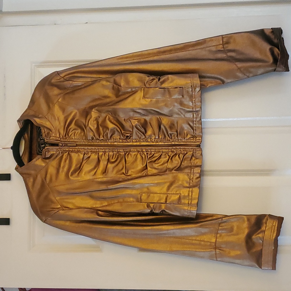 Gold Vegan Jacket